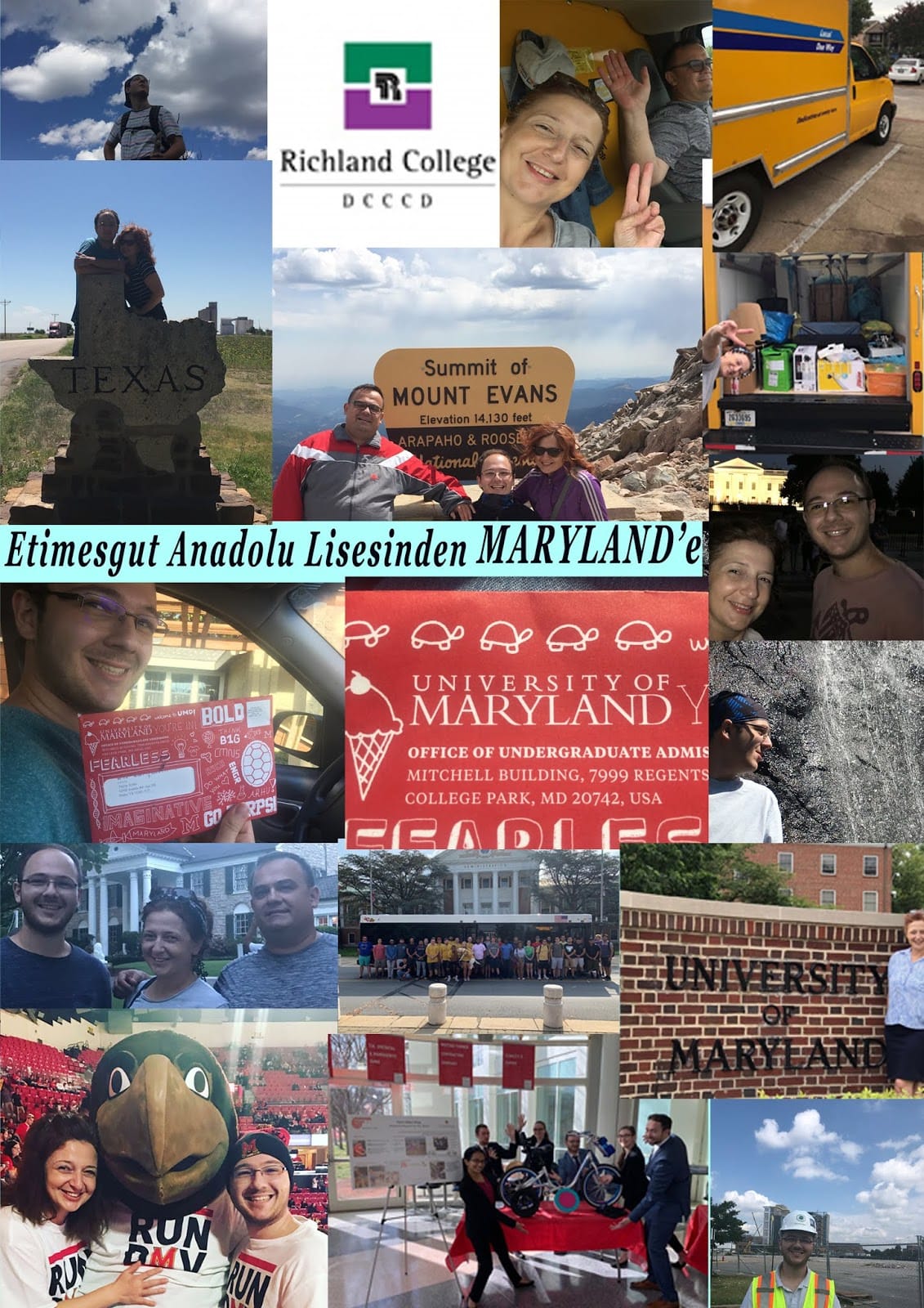 Etimesgut Anadolu Lisesinden Maryland Universitesine... yazısından bir görsel