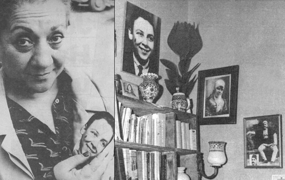 Adile Naşit... yazısından bir görsel