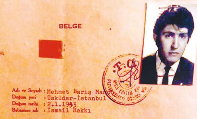 Tosun Yusuf Mehmet Barış Manço:) yazısından bir görsel